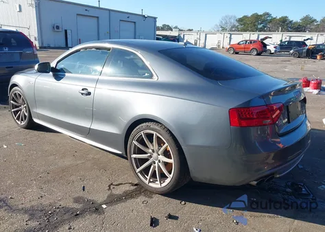 2013 Audi S5 3.0T Premium Plus from USA, damaged, VIN WAUGGAFR2DA016753